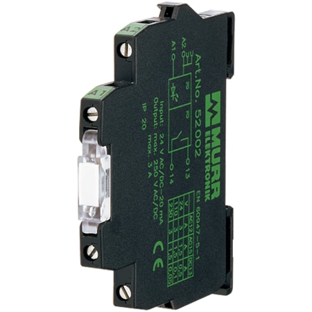 MIRO 6.2 OPTO-COUPLER MODULE, IN: 30 VDC - OUT: 48 VDC / 1 A, 6,2 Mm Screw-type Terminal